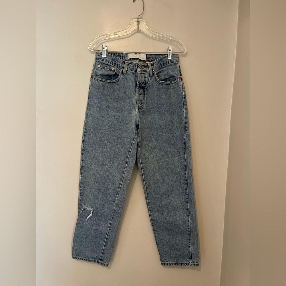 Express BLUES Relaxed Fit Jeans Size 9/10 – Classic Vintage Style - Picture 10 of 11